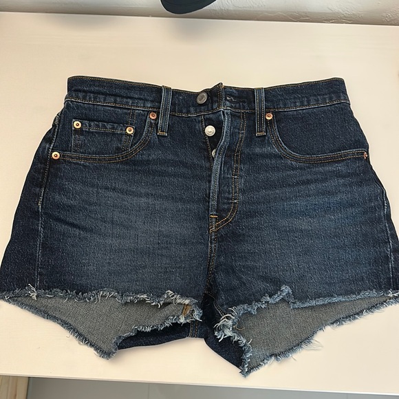 Levi’s 501 denim shorts size w27 - Picture 1 of 5